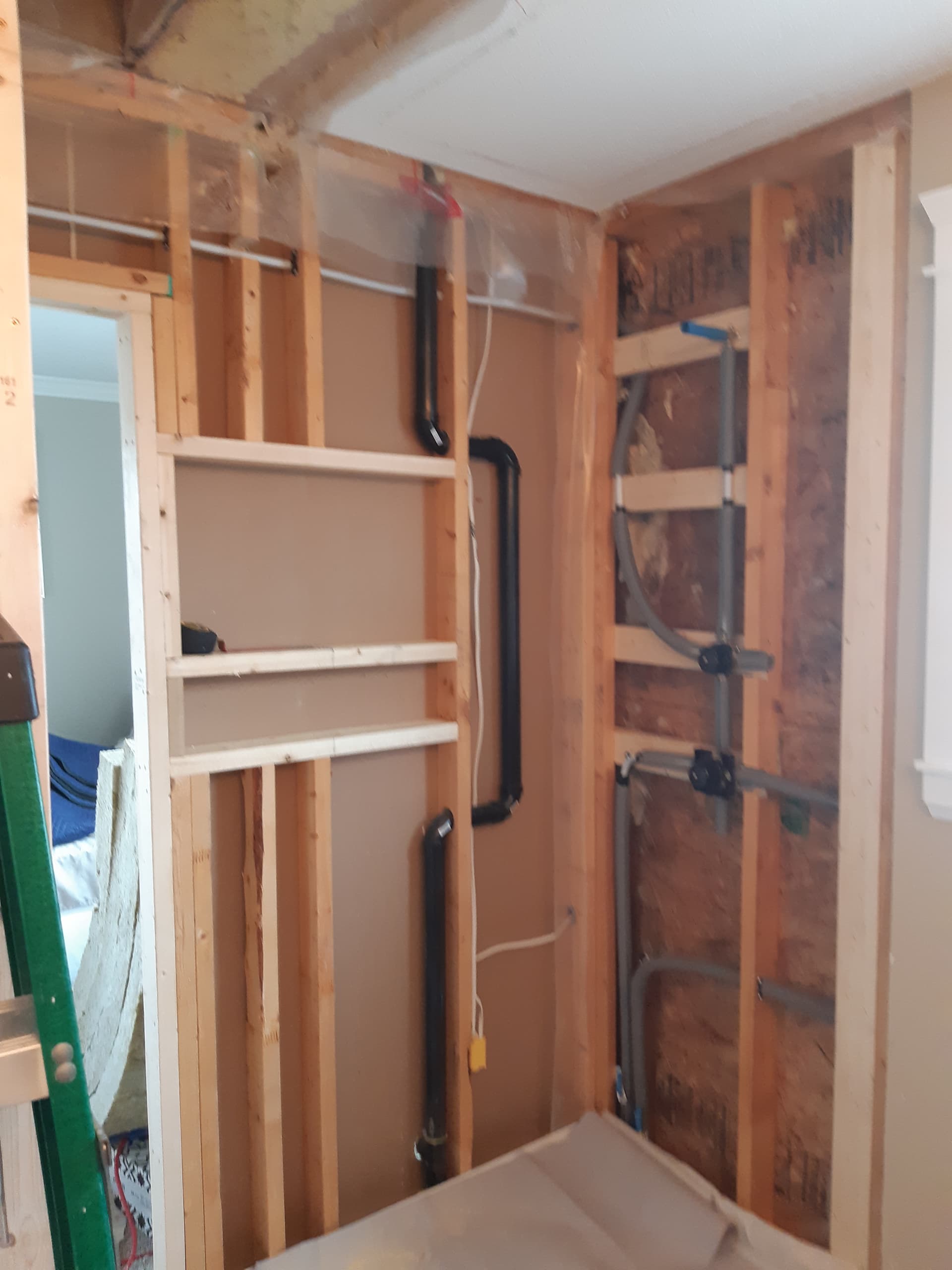 Complete bathroom remodel with new fixtures and tile by Tomron Construction in Maple Ridge, BC