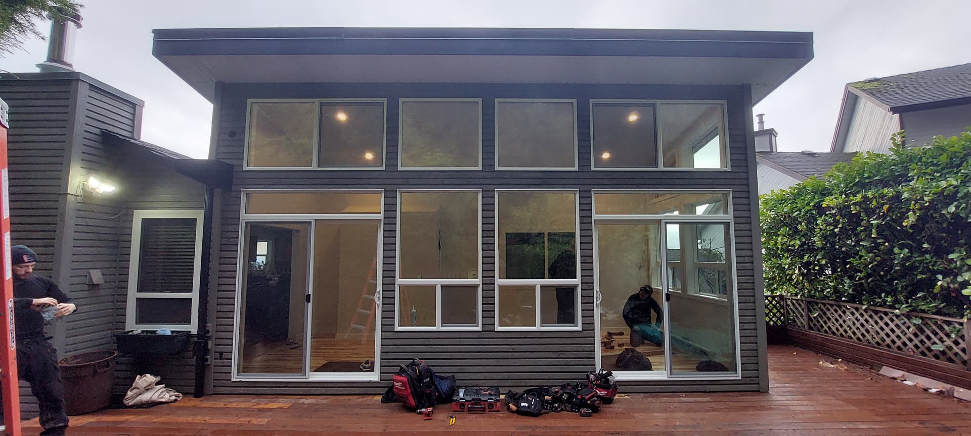 Energy-efficient window replacement with flashing by Tomron Construction in Maple Ridge, BC