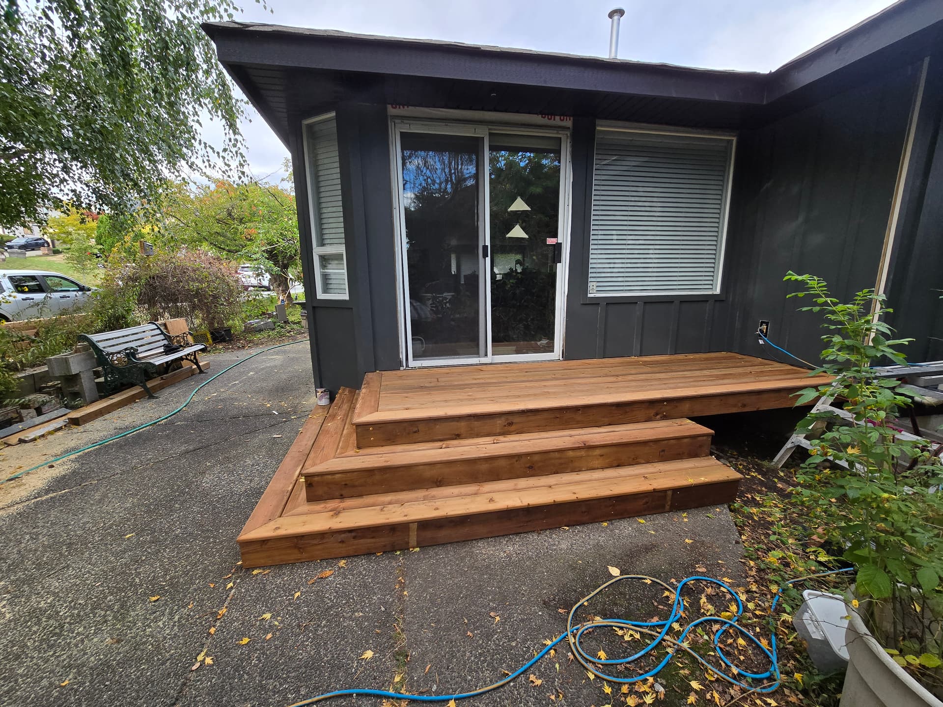 Construction work in progress by Tomron Construction in the Lower Mainland, BC